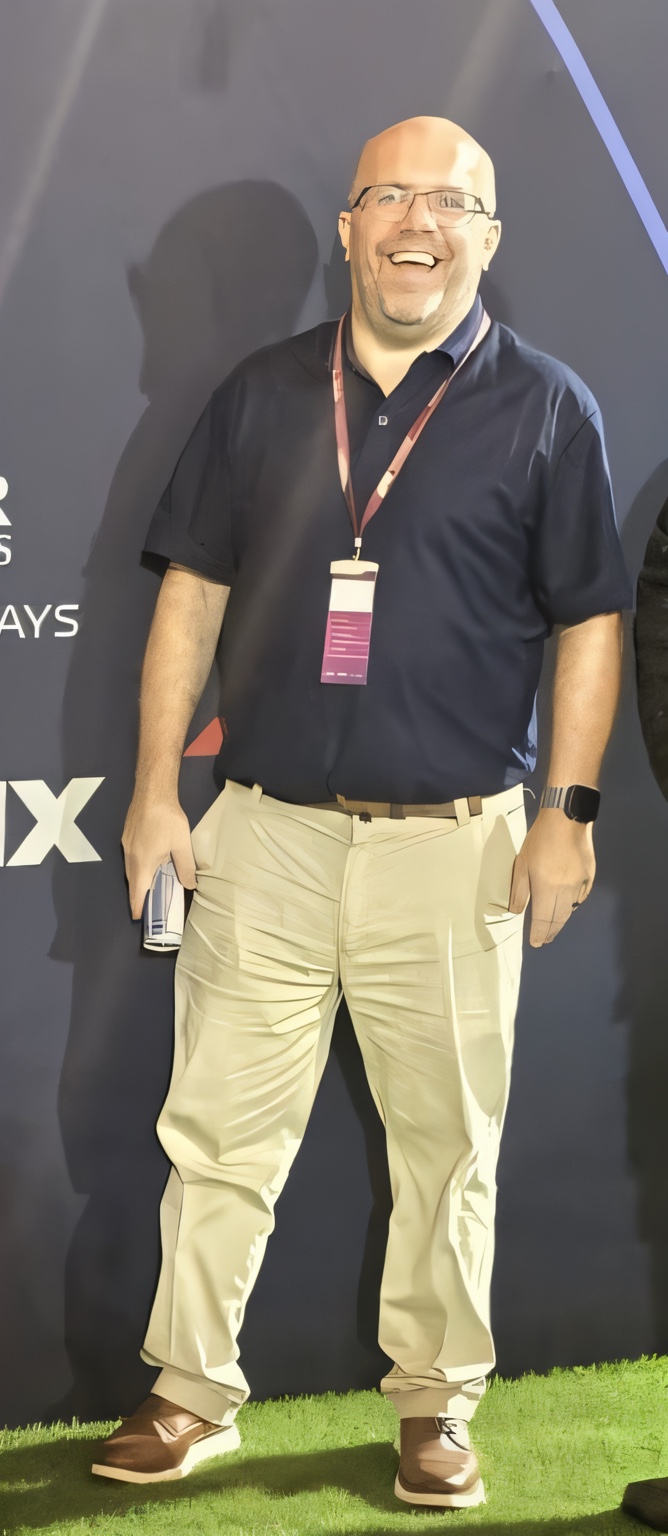 Dave Sammons at a major event