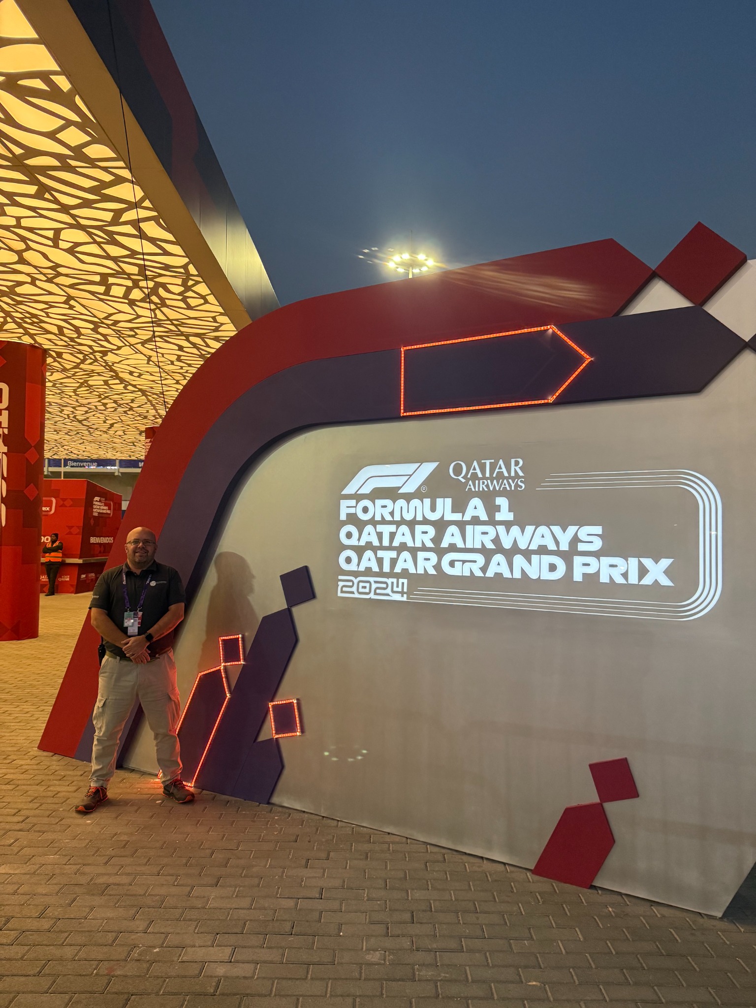 Dave Sammons at the Formula 1 Qatar Airways Qatar Grand Prix